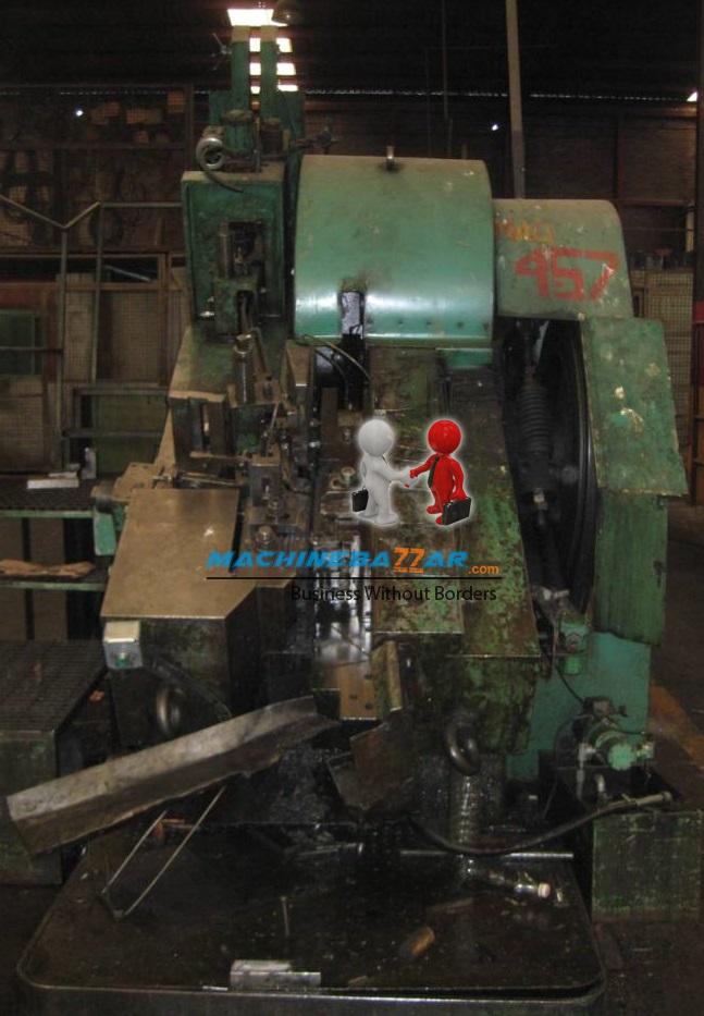 M25 X 200 Peltzer & ehlers automatic flat die thread rolling machine