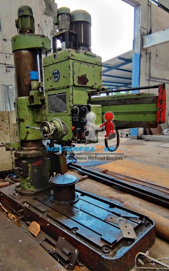 M80 X 100 Webo radial drill machine