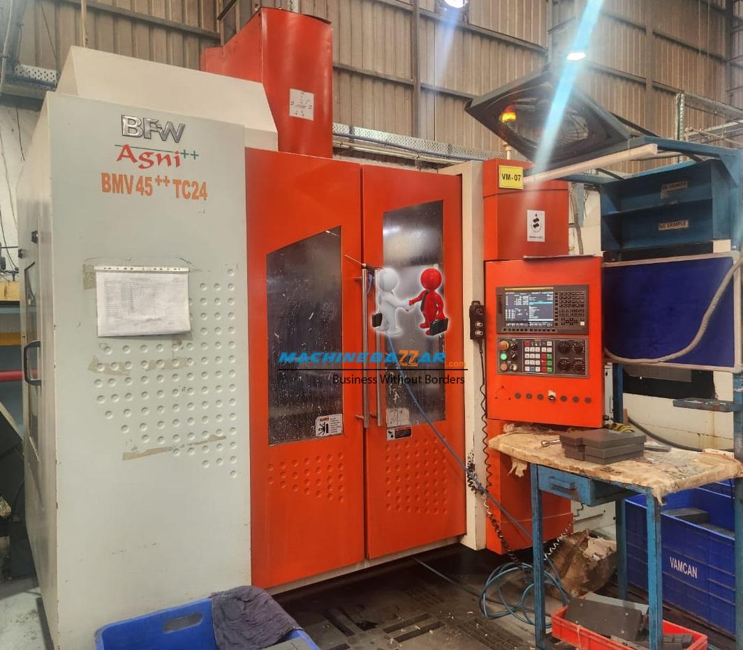 450 X 500 X 800 BFW 3 AXIS VMC MACHINE 