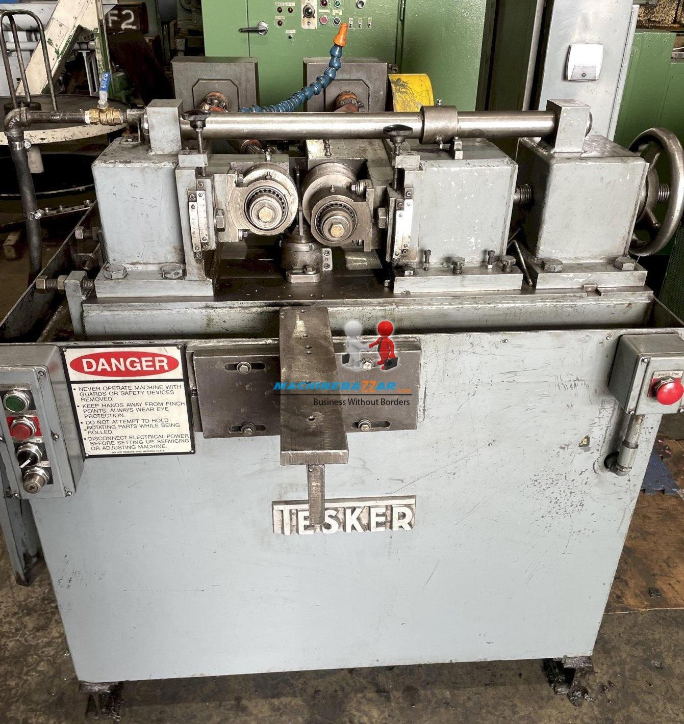 M16 X 75 Tesker flat die thread rolling machine