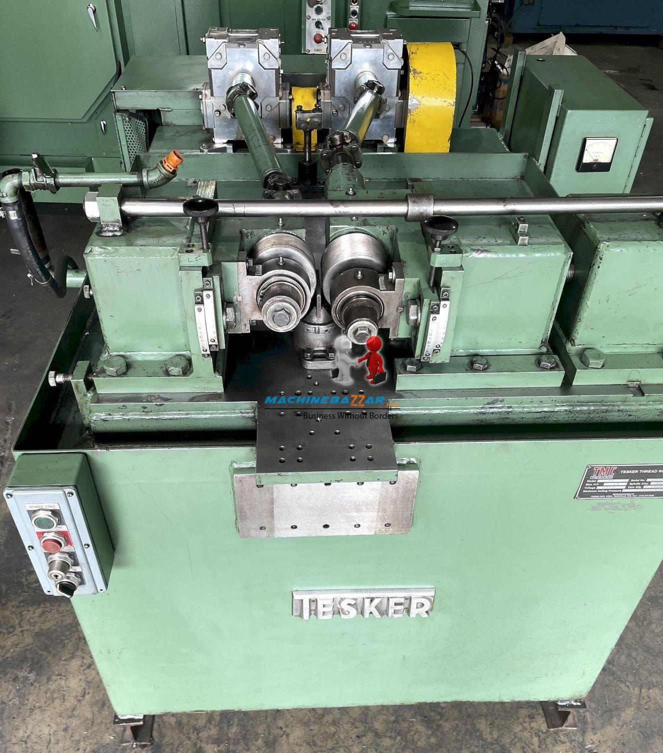 M16 X 75 Tesker 2 die cylindrical die thread rolling machine