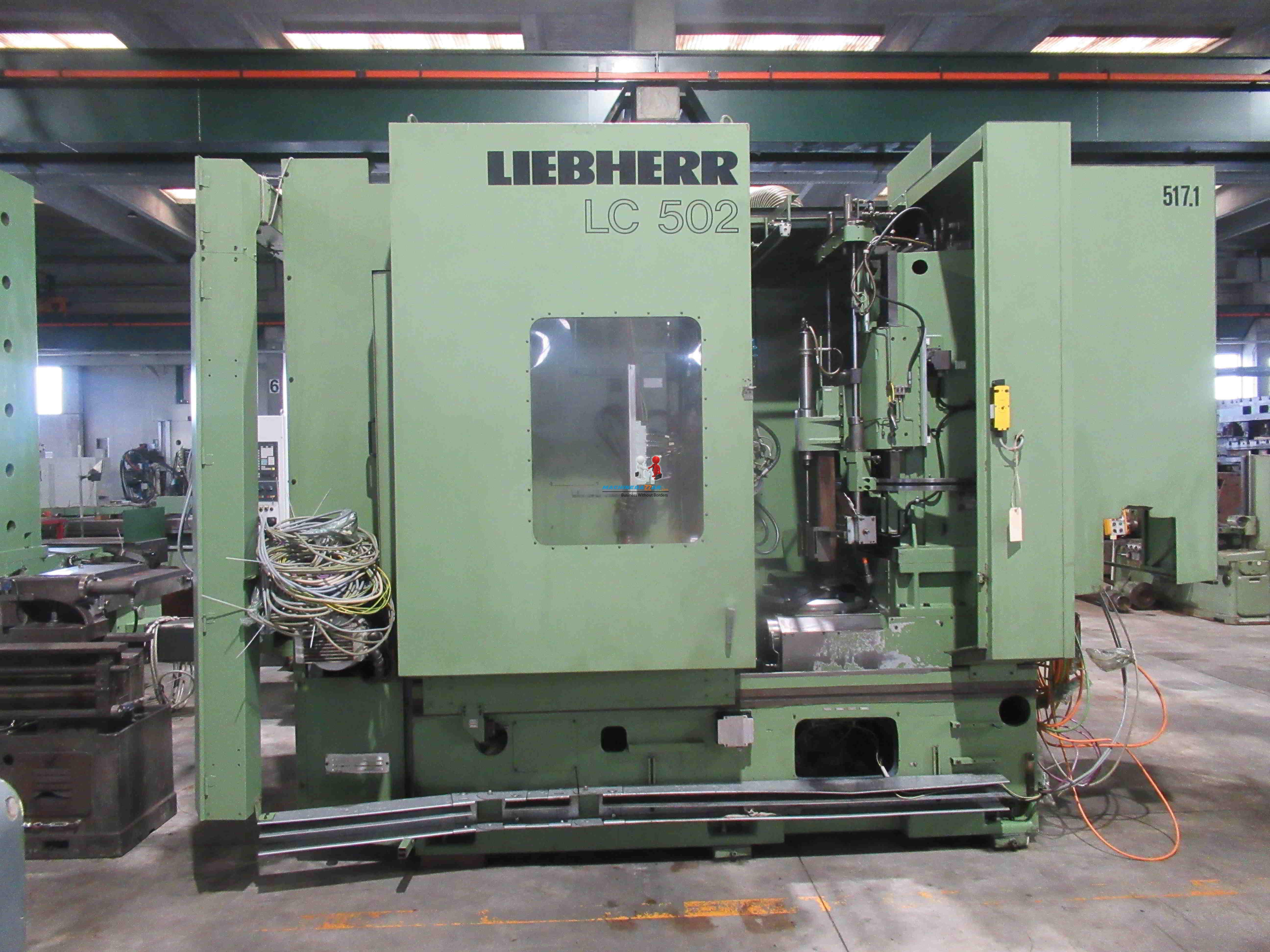 500 mm 	LIEBHERR CNC Gear hobbing machine 