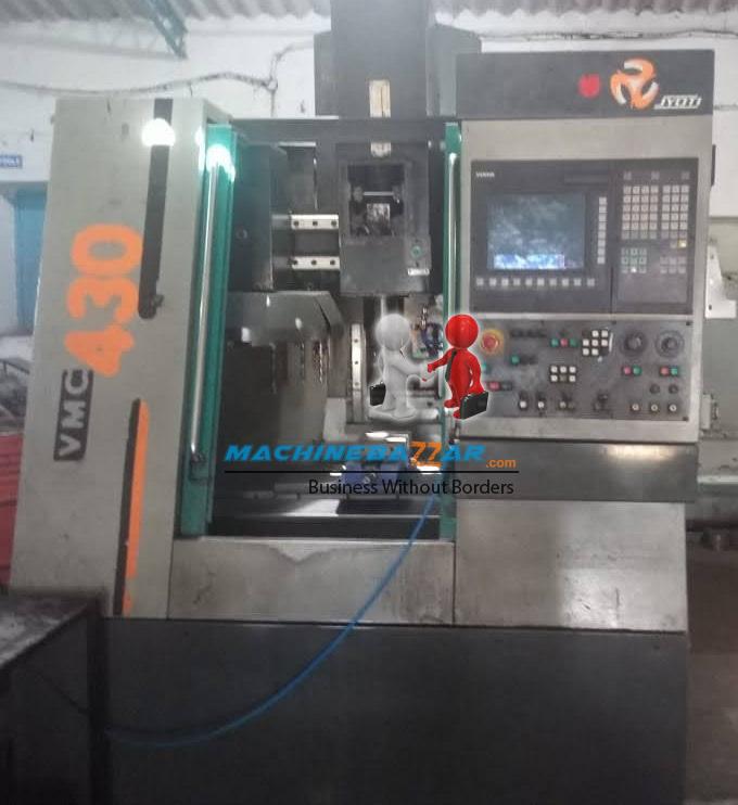 300 X 350 X 400 Jyoti 3 axix VMC machine