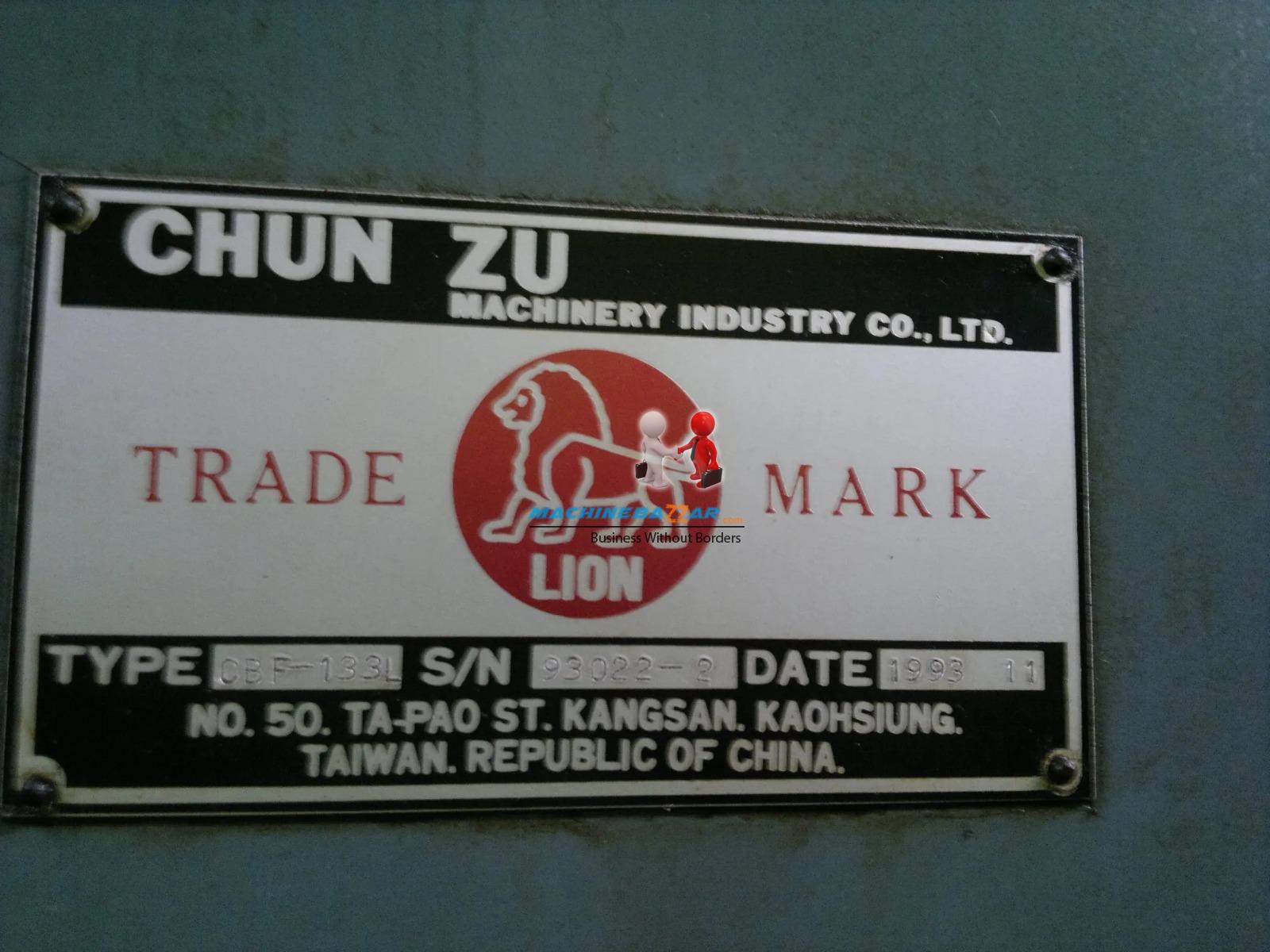 M12 X 210 CHUN ZU 3 Die 3 Station bolt former 