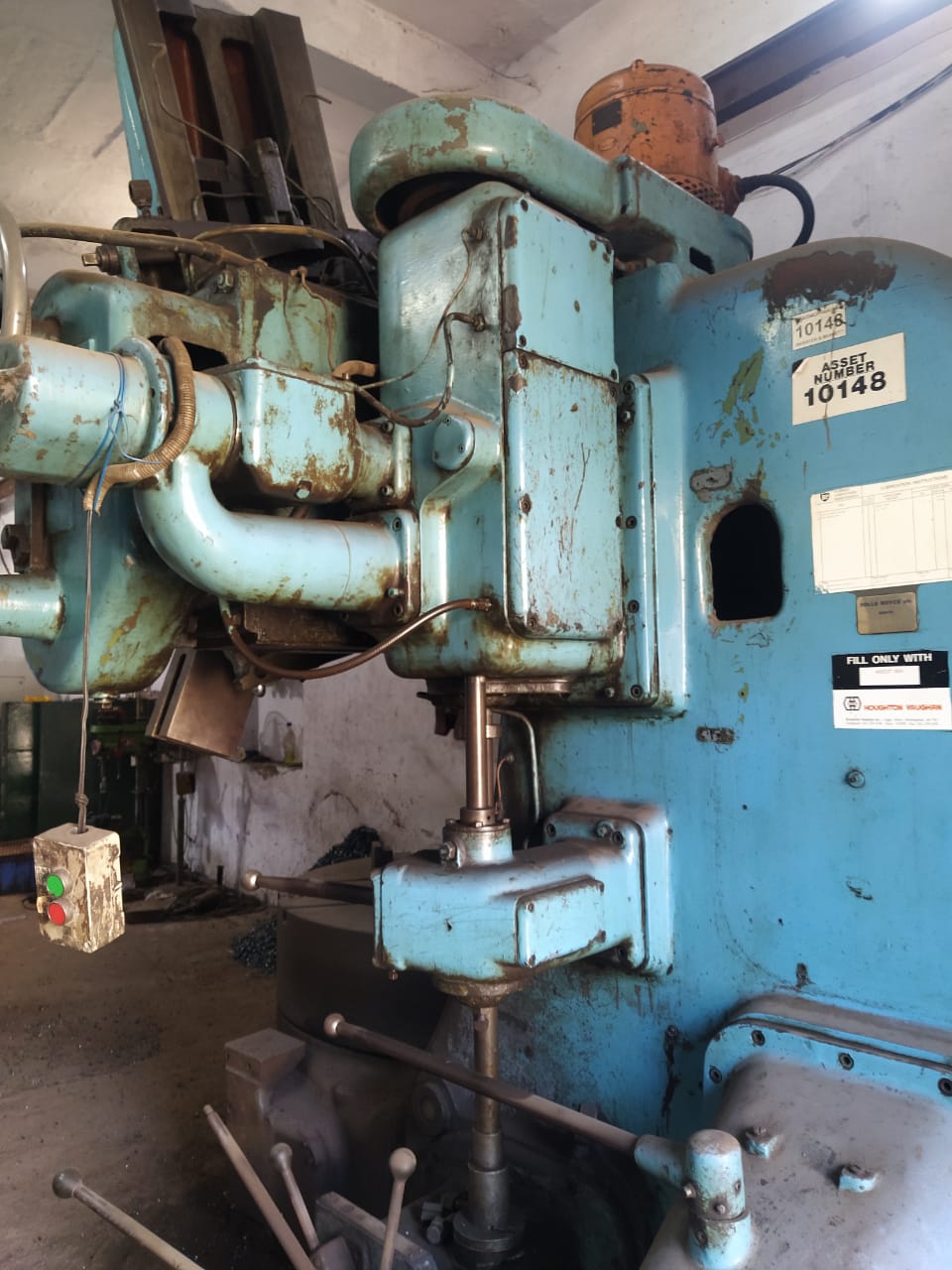 2700 x 1200 x 1000 x 800 Vertical Turning Lathe Machine