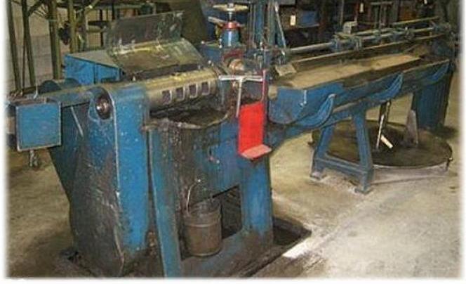 M6x2438 straightening and cutting wire machine