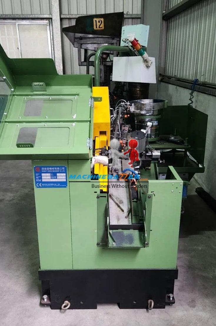 M5 X 38 CHUAN YI SHENG flat die thread rolling machine 