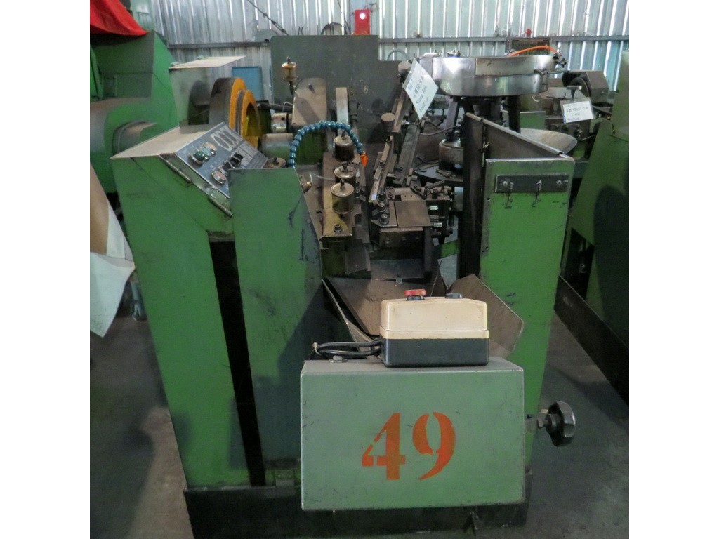 M6x50 flat die thread rolling machine