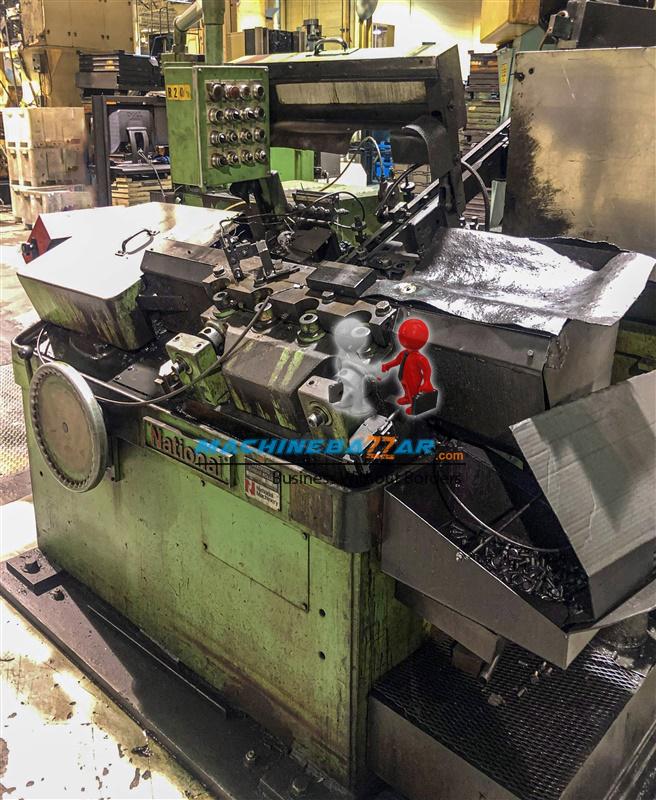 M12 X 100 National High speed Flat die thread rolling machine