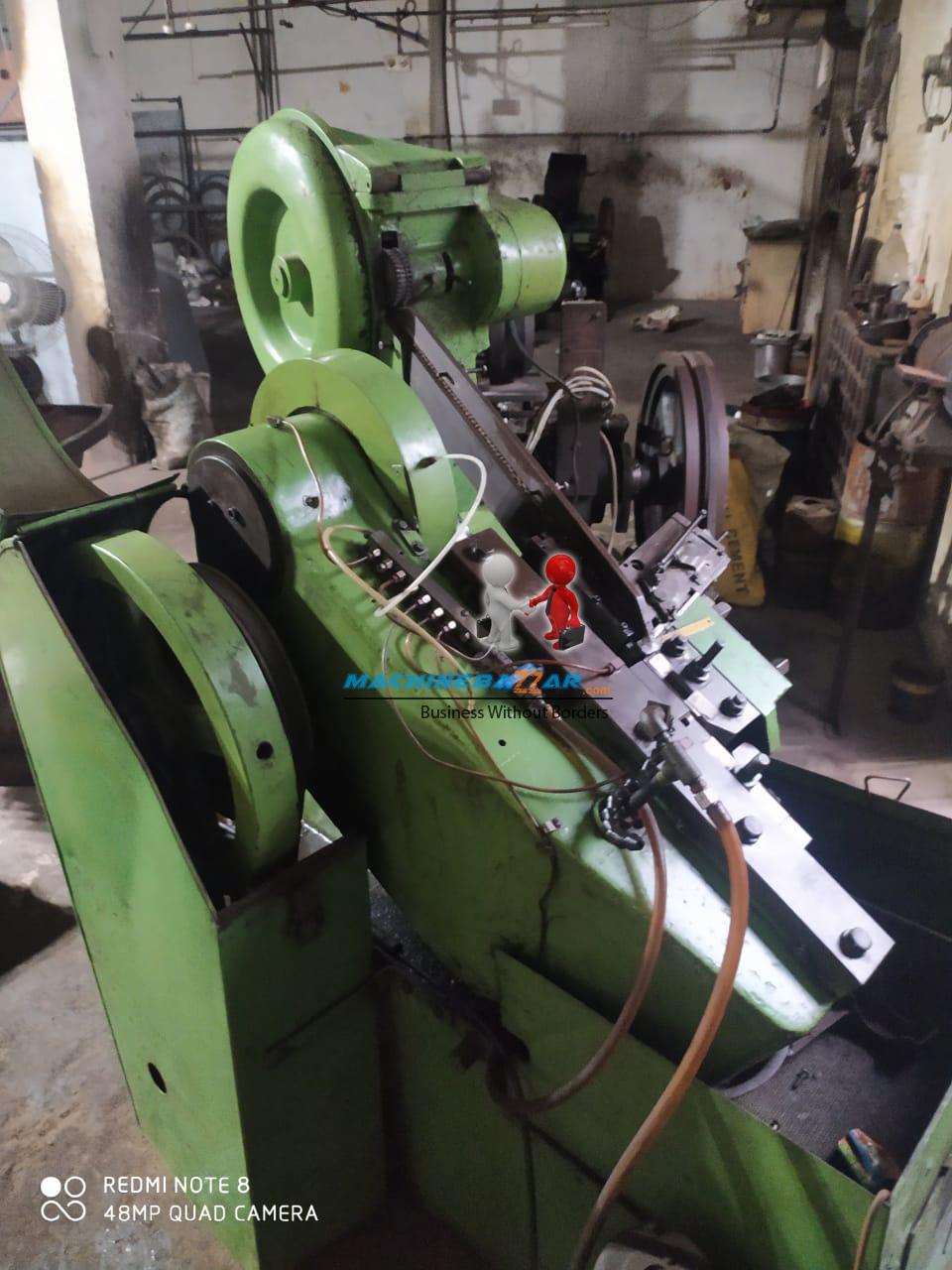 M6 x 65 Flat Die Thread Rolling Machine