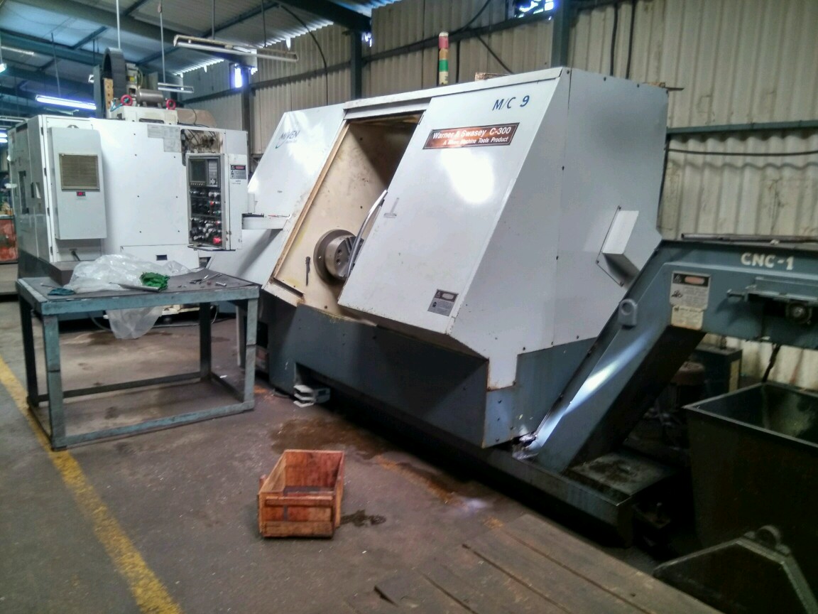 1200 x 300 x 80 (spindle) CNC Turning Machine