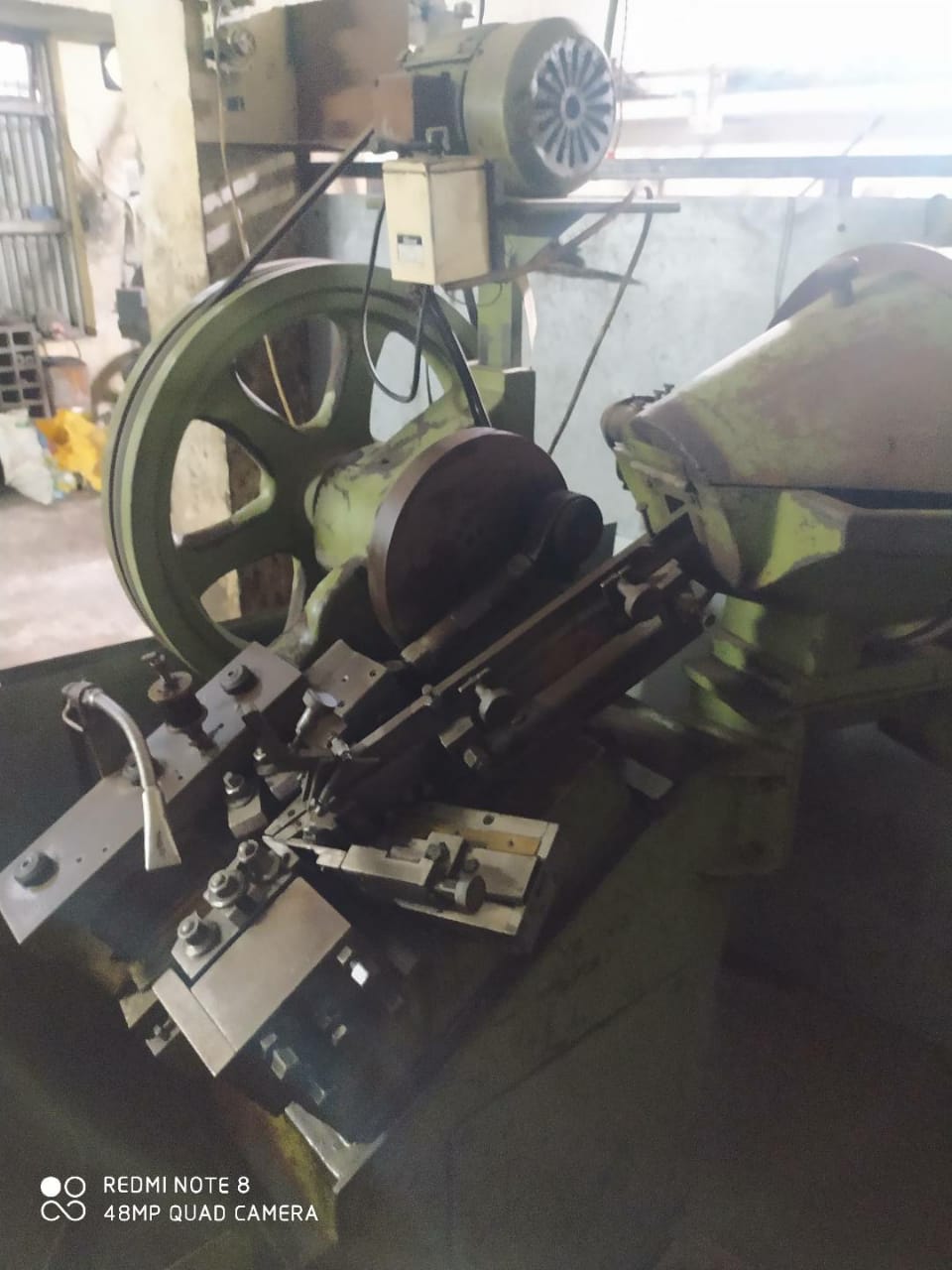 M5 x 40 Flat Die Thread Rolling Machine