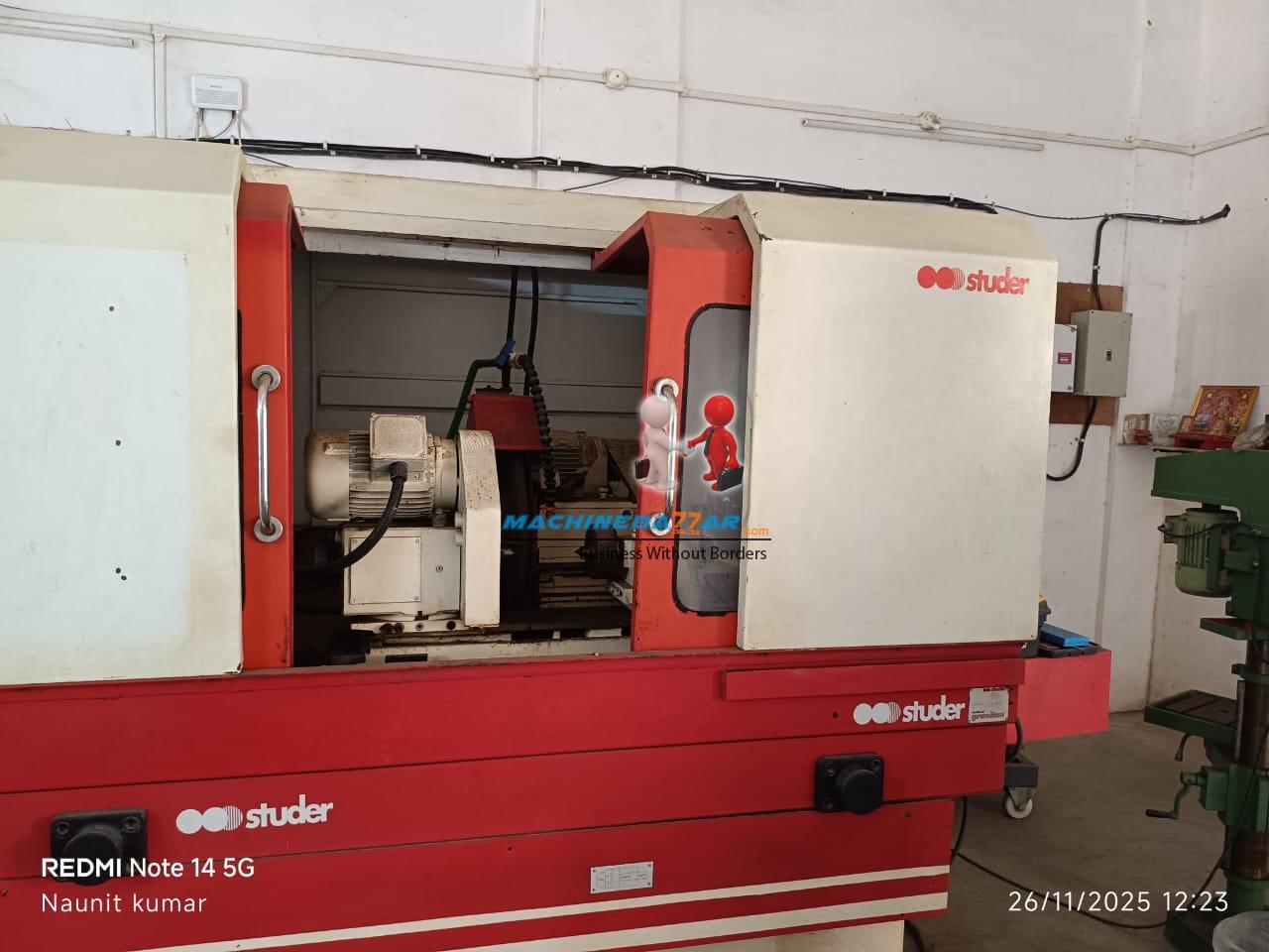 400 X 650 STUDER CNC Cylindrical grinding machine