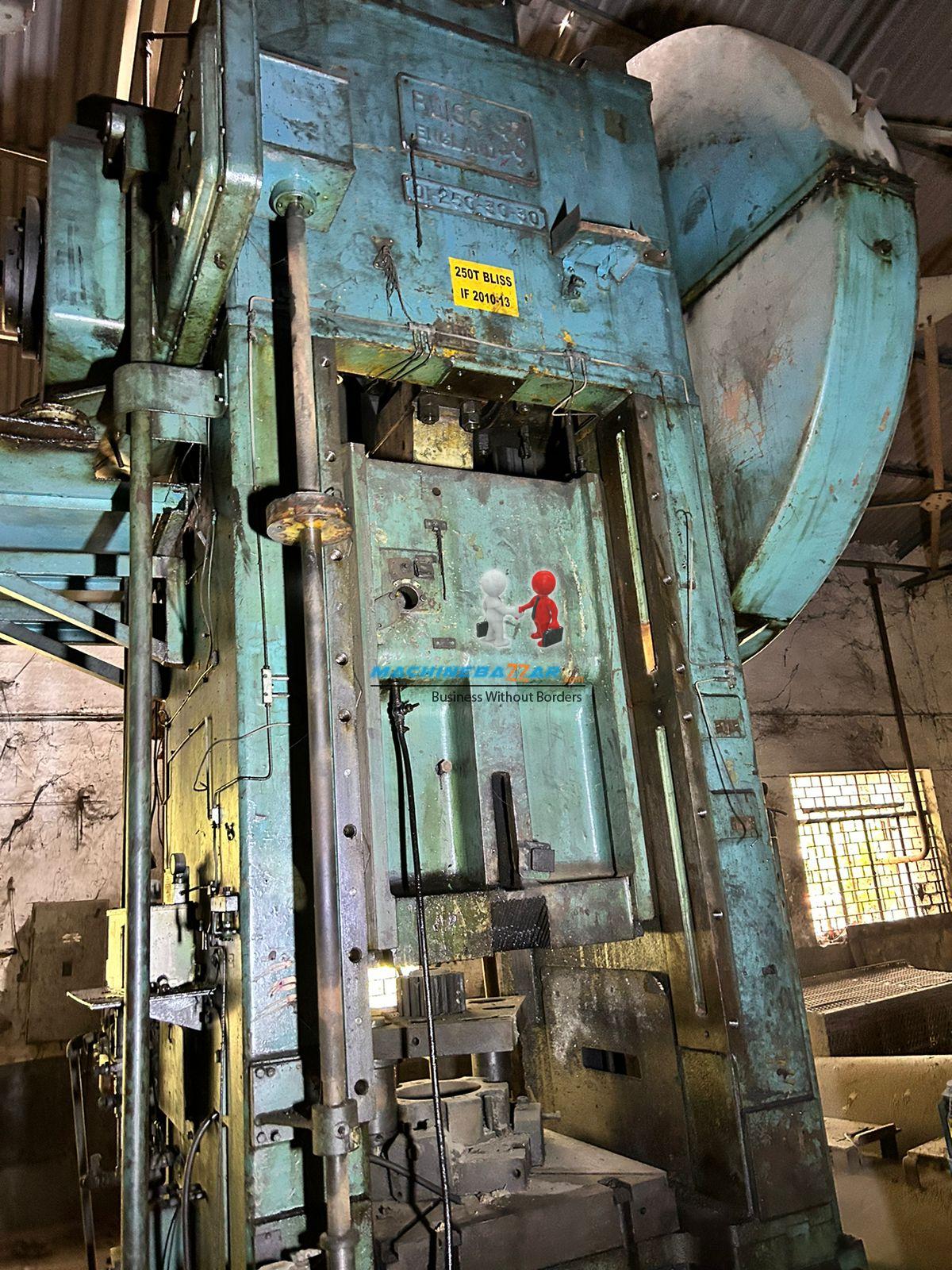 250 Ton BLISS Cold Forging Mechanical Power Press