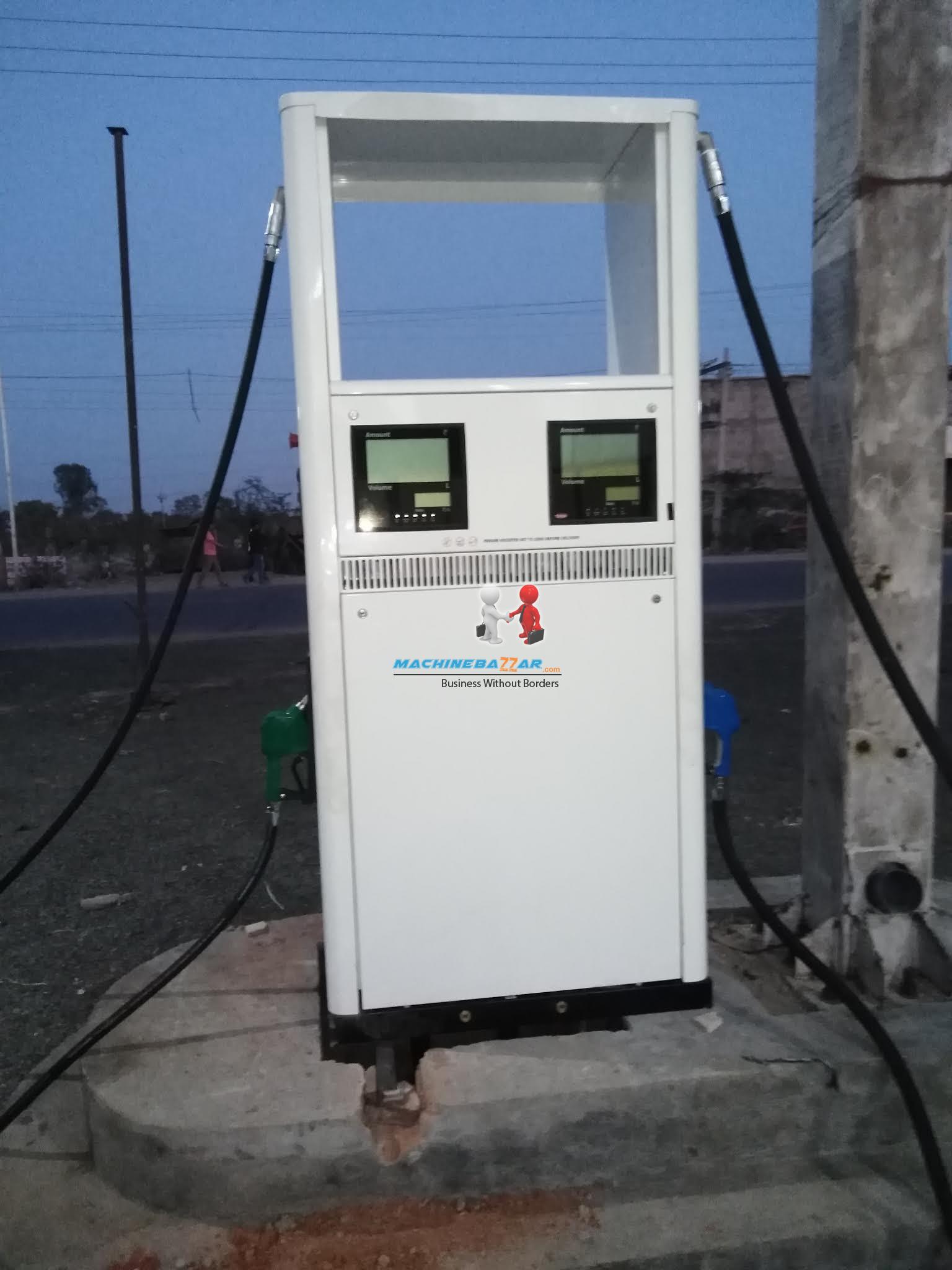 Petrol-Diesel Fuel Supply Duel Nozel Machine 