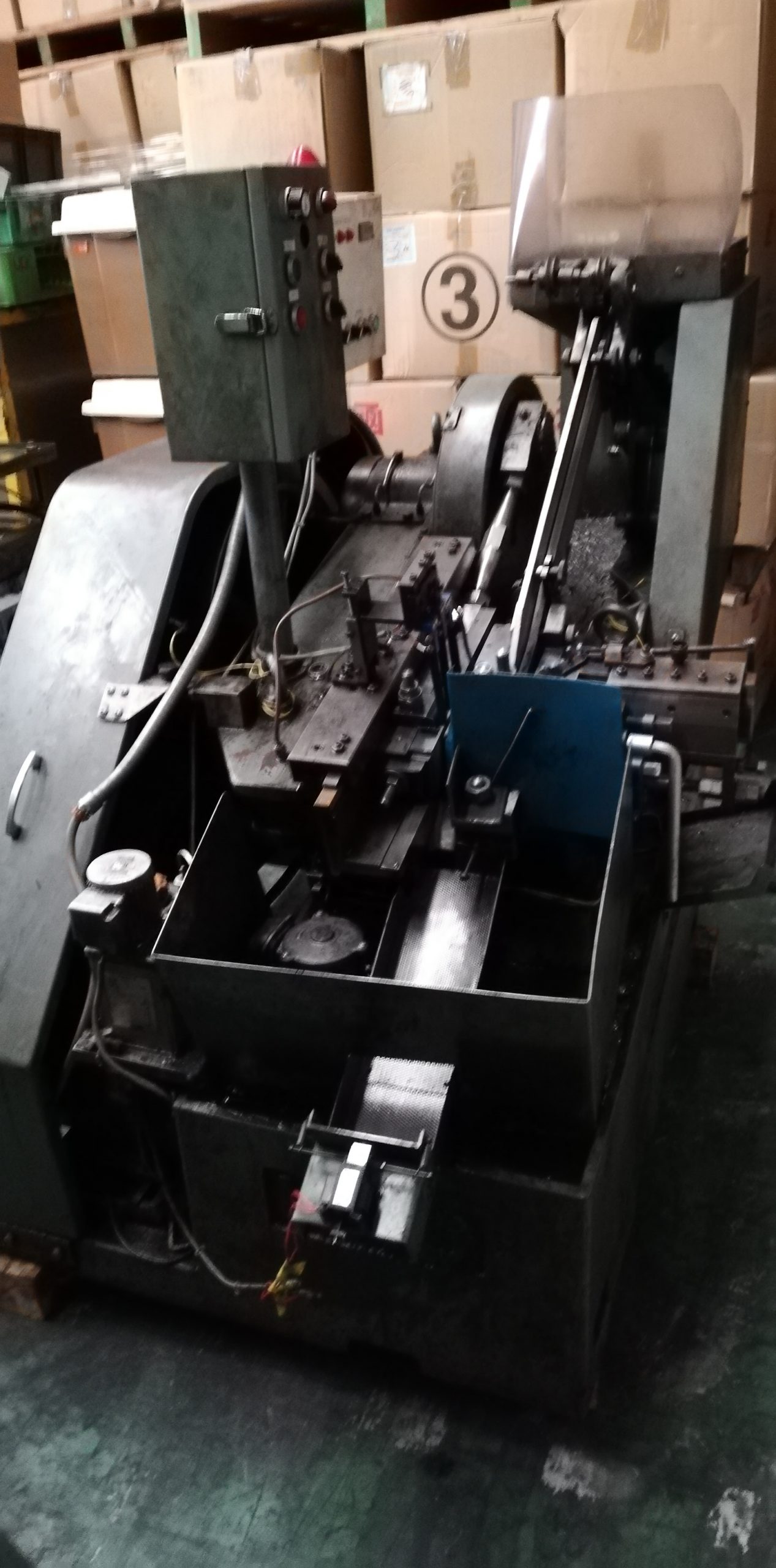 M8x76 flat die thread rolling machine