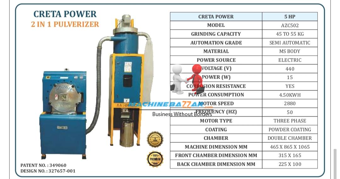 Pulverizer machine