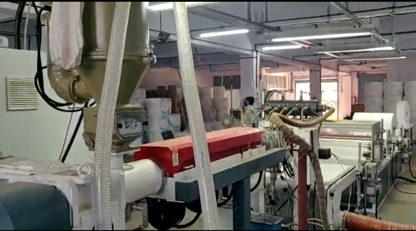 PP MELT BLOWN FABRIC LINE FABREX REMB-1450/800 PP