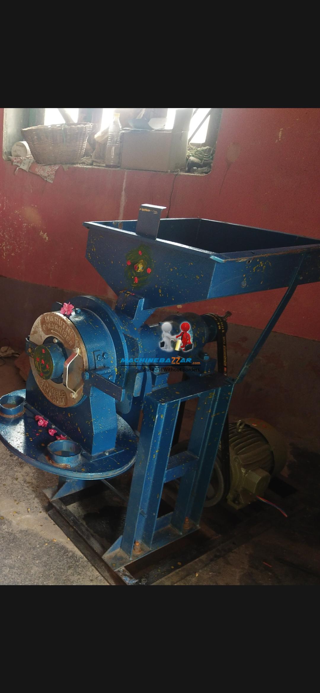 Double chamber grinding machine 