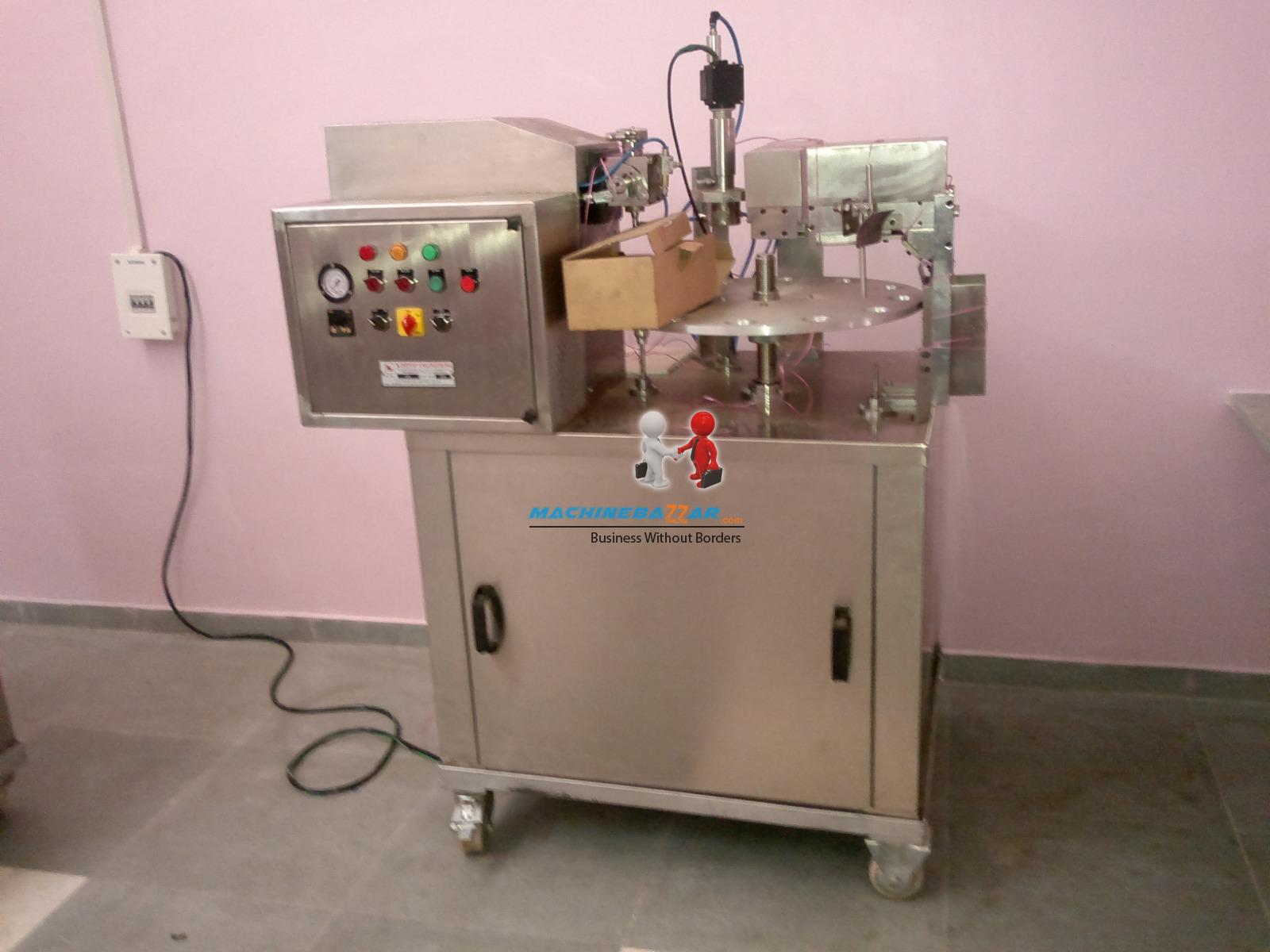 Semi Automatic Tube Filling Machine