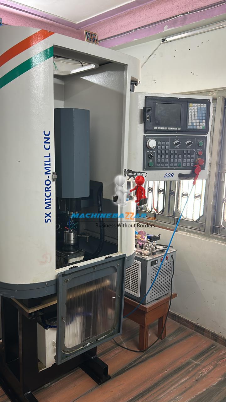 120 X 160 X 290 NAKASHI 5 axis CNC milling machine