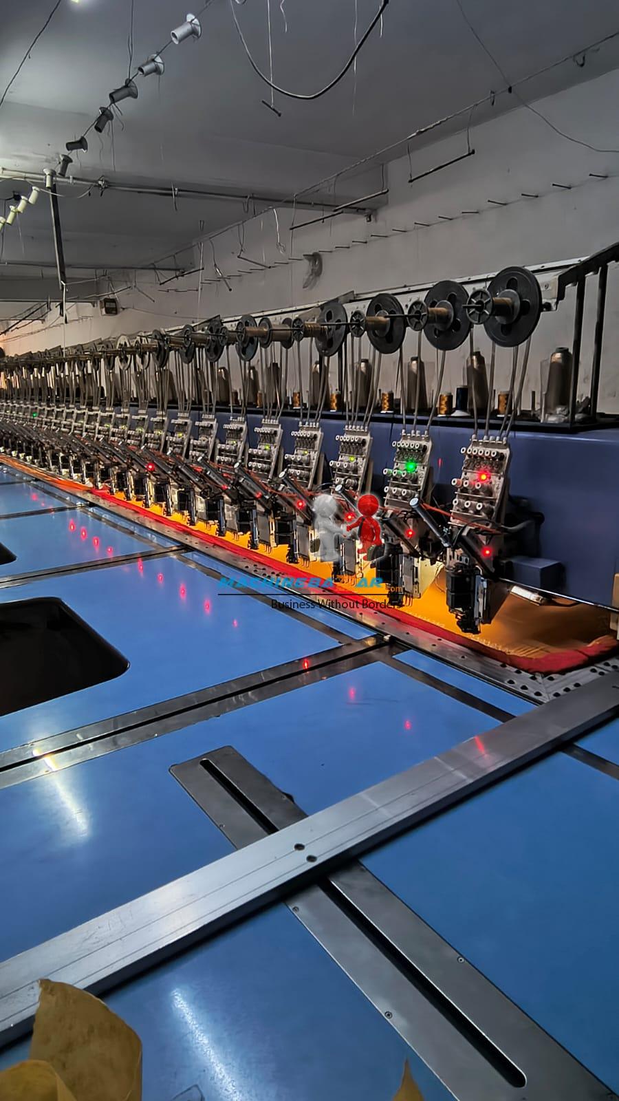 27 X 250 TANG EMBROIDERY MACHINE