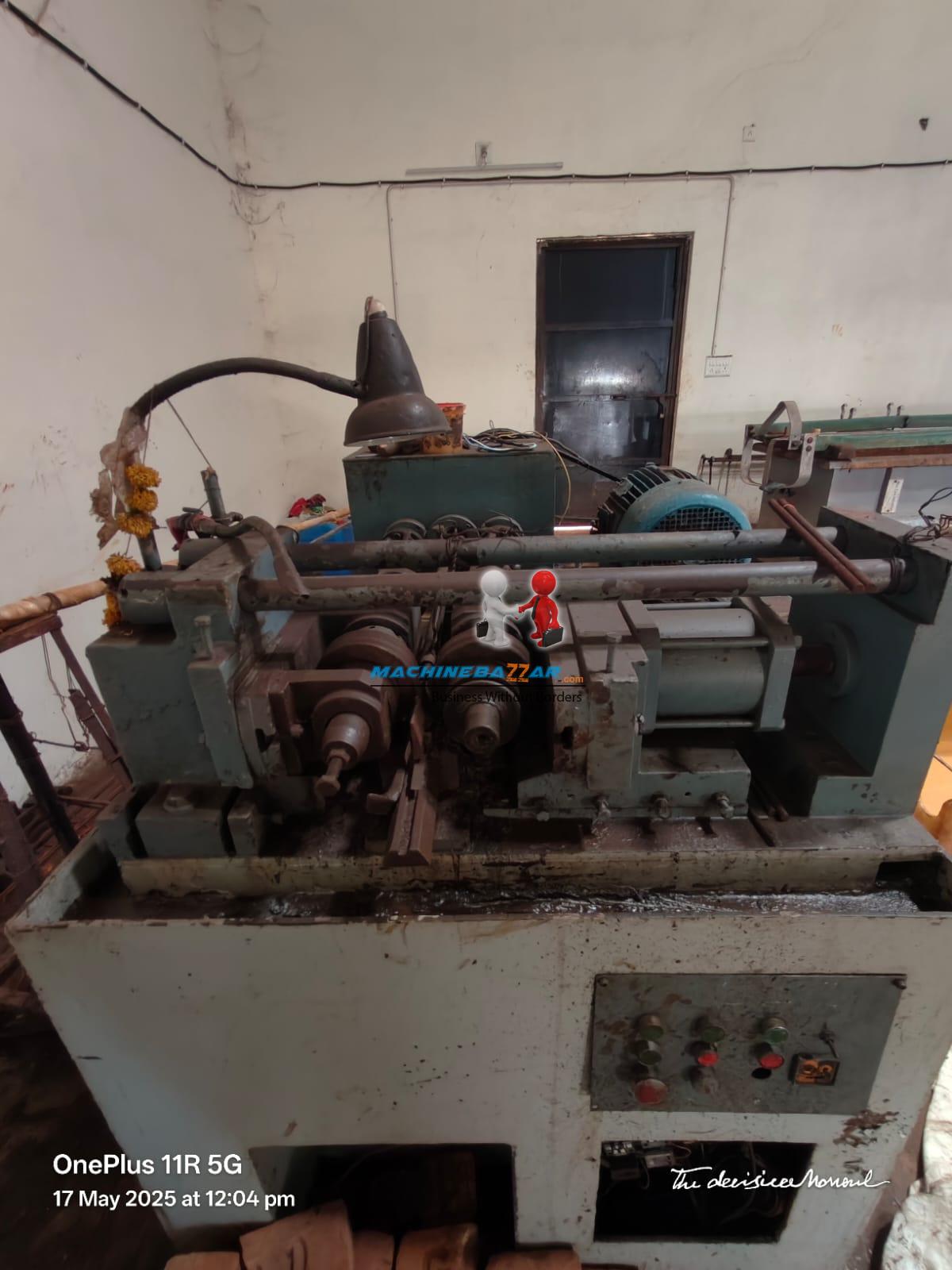 M25 X 3000 HARDEV 2 DIE CYLINDRICAL DIE THREAD ROLLING MACHINE