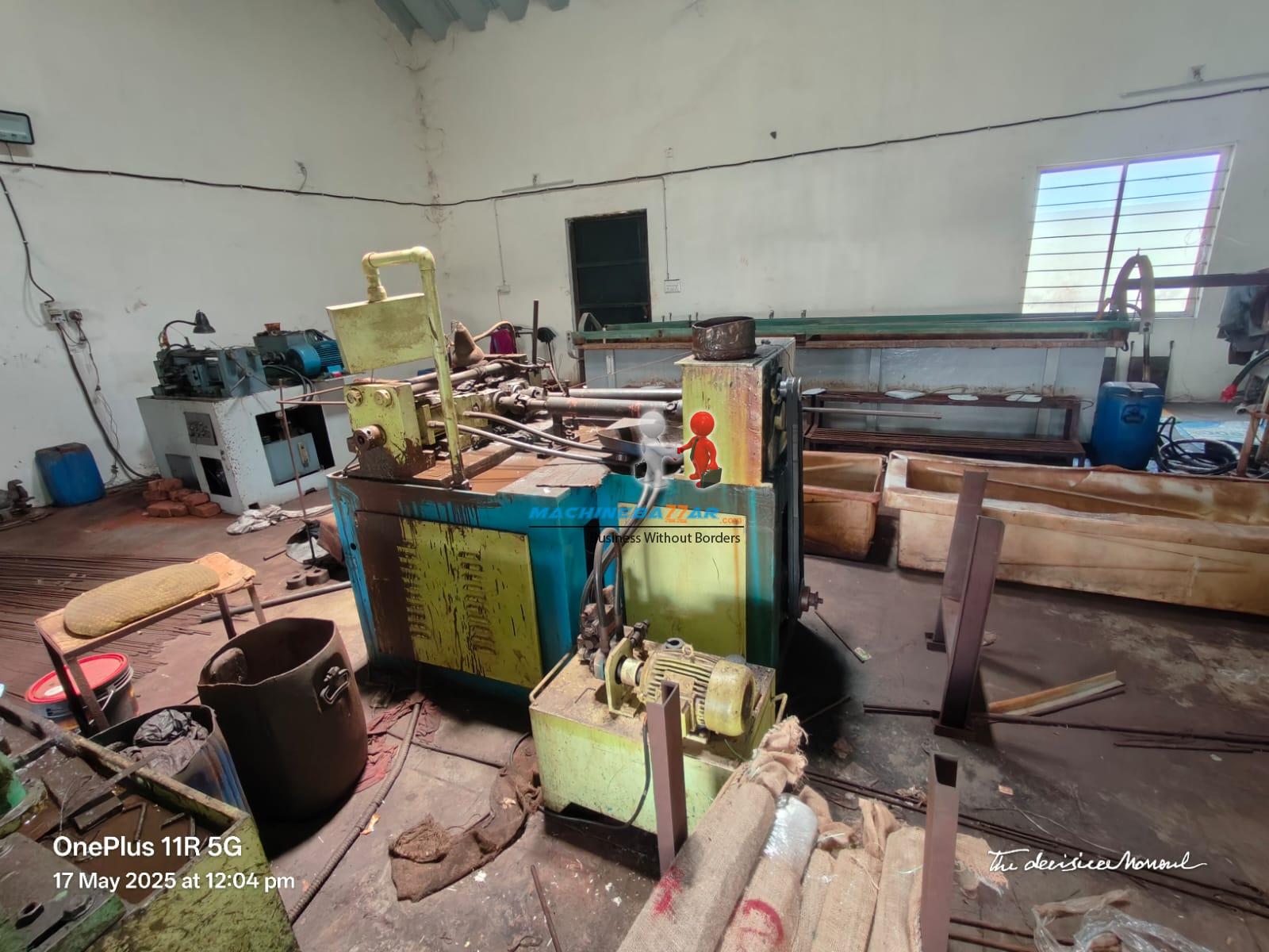 M25 X 3000 HARDEV 2 DIE CYLINDRICAL DIE THREAD ROLLING MACHINE 