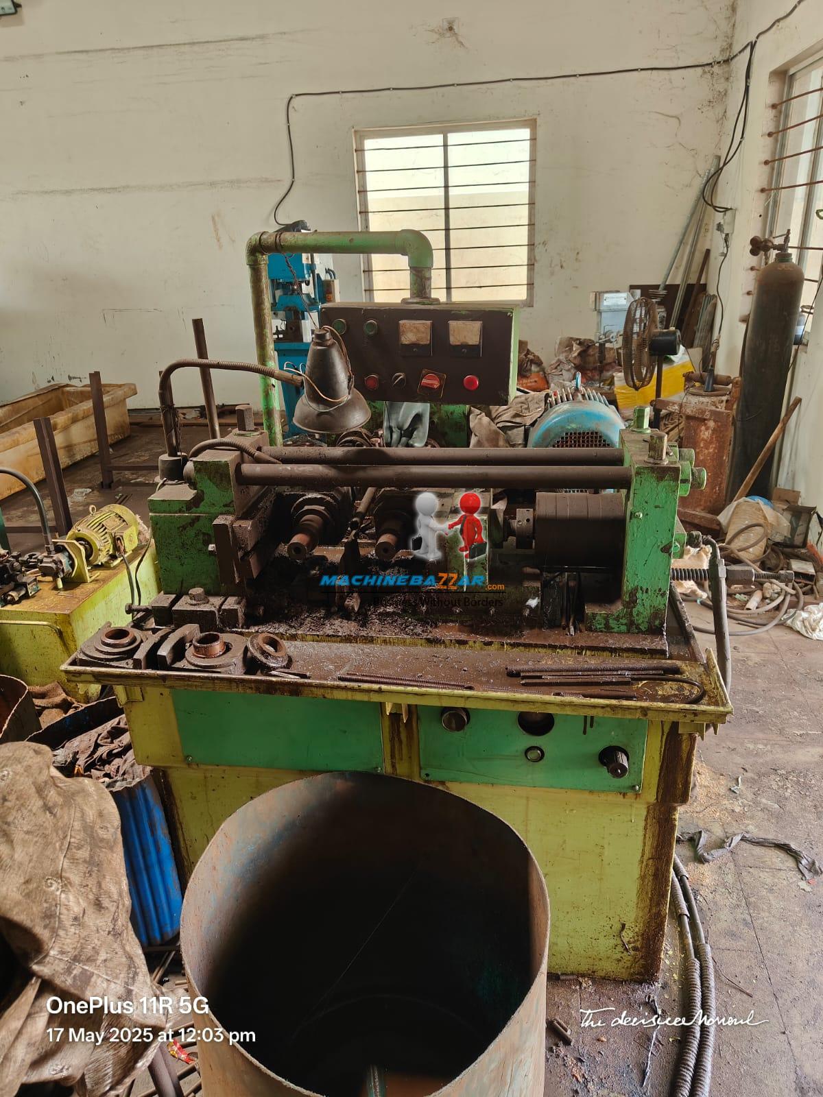M25 X 3000 REKOFA 2DIE CYLINDRICAL DIE THREAD ROLLING MACHINE
