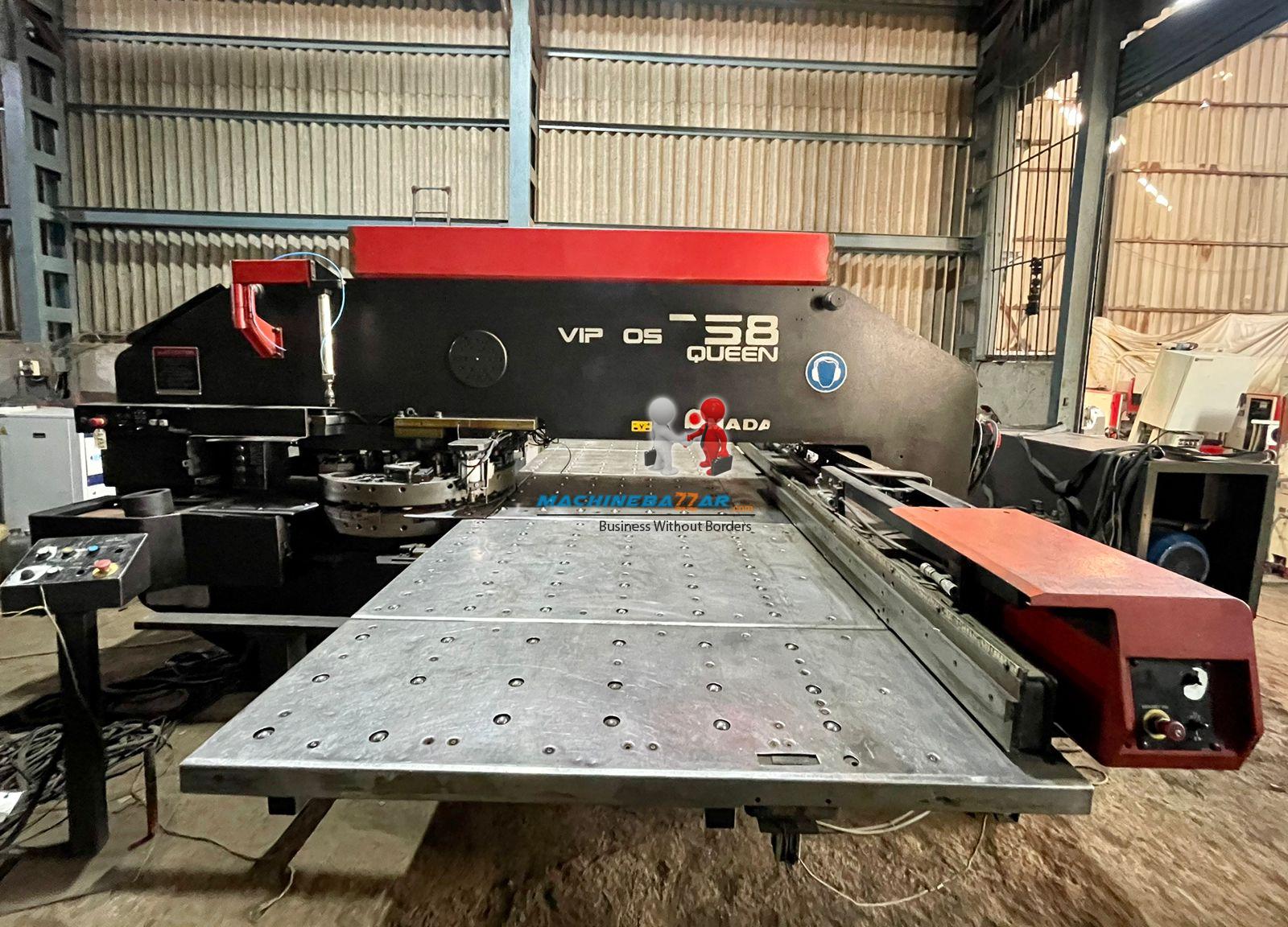 1270 x 4000 AMADA VIPROS 358 QUEEN CNC TURRET PUNCHING MACHINE