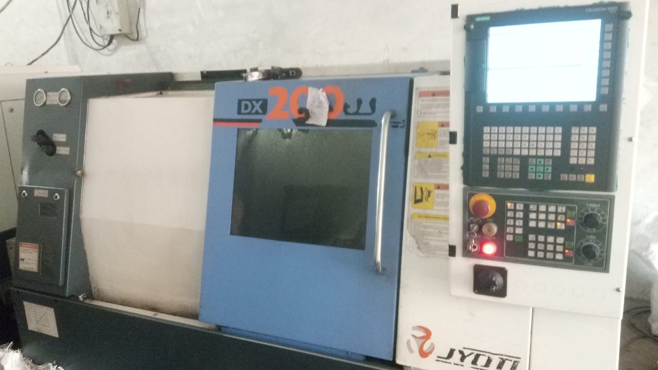 200 (Chuck) Jyoti Make CNC Machine