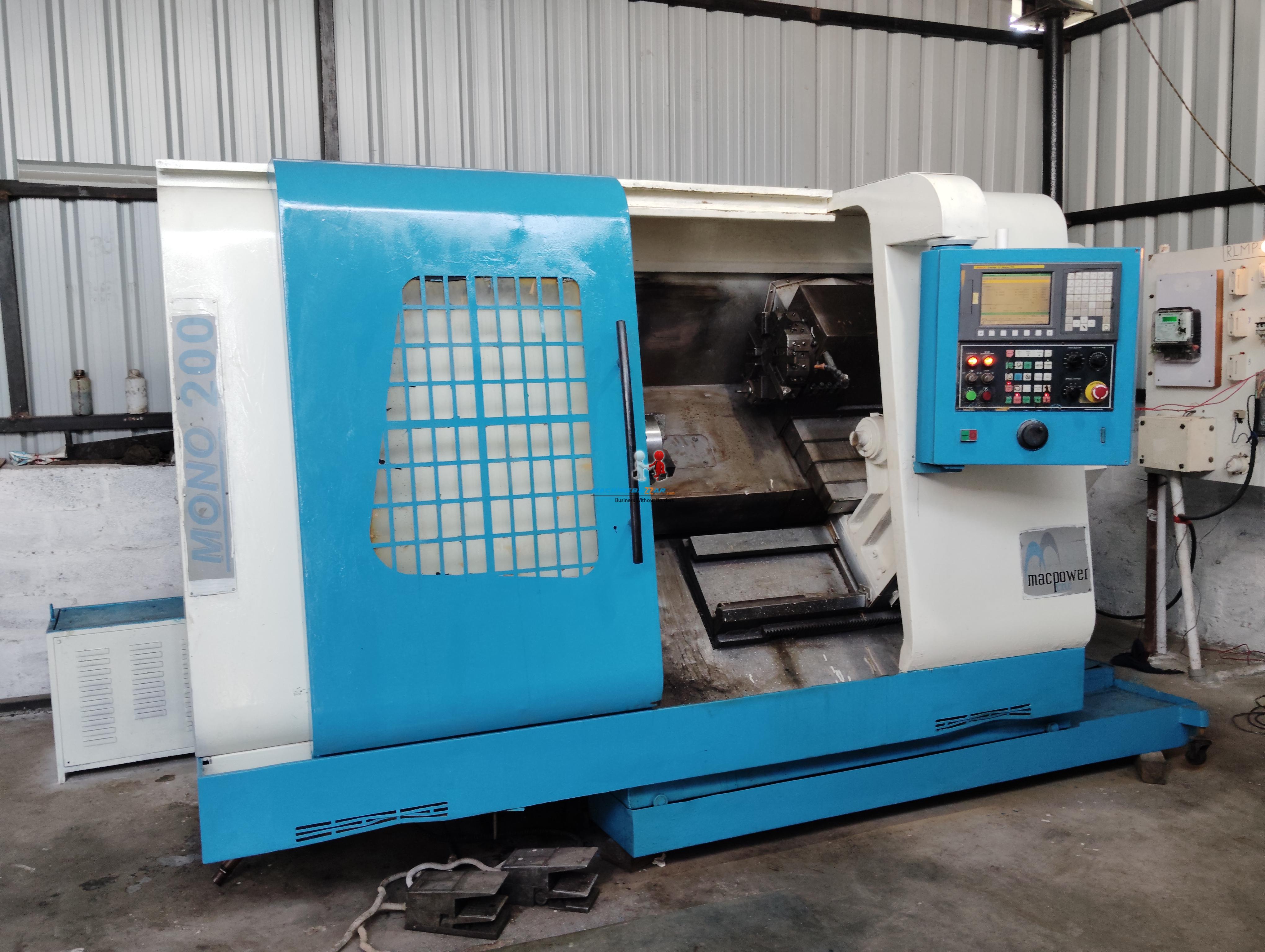 200 X 550 Macpower CNC Turn mill center 