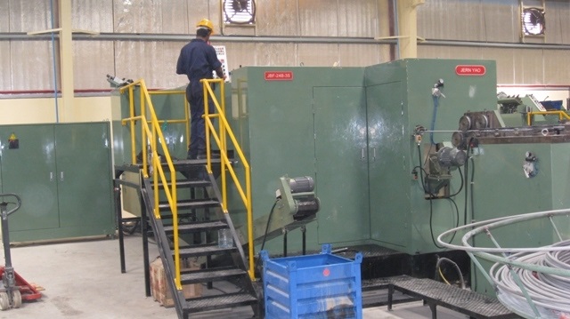 23x230mm 3 die 4 station bolt former machine